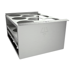 Rack, Code 323, Holds 8 75 x 158 mm Labconco Flasks